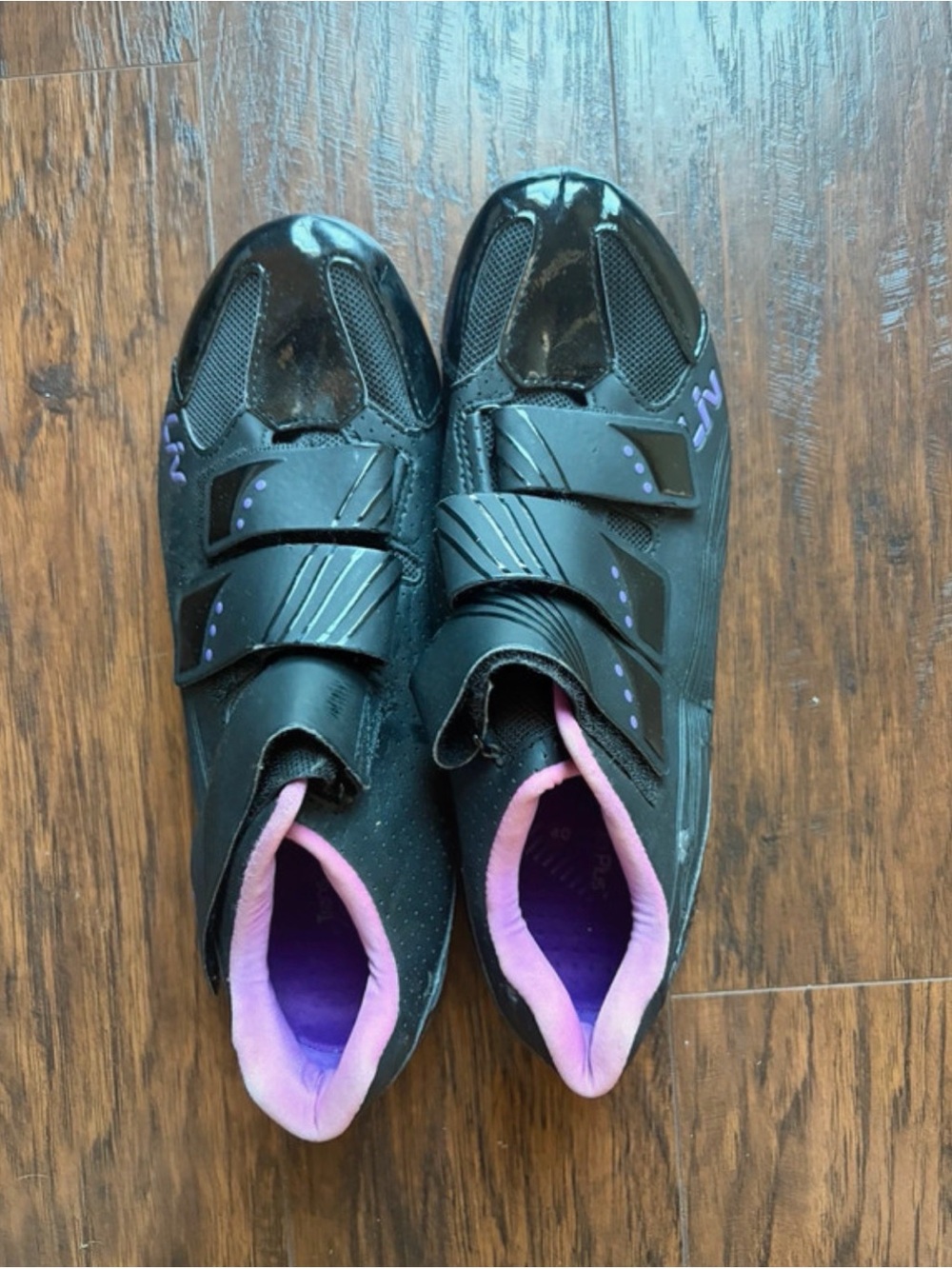 Liv Regalo Women’s Road Cycling Shoes Size 9 EU 40 Black Purple Bike